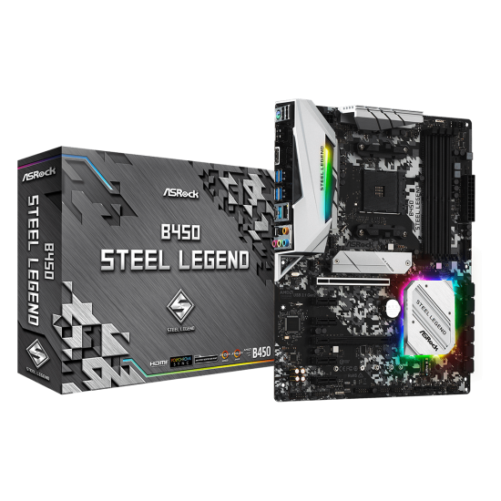 Asrock B450 STEEL LEGEND Motherboard